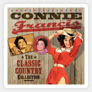 Connie Francis - The Classic Country Collection Sticker